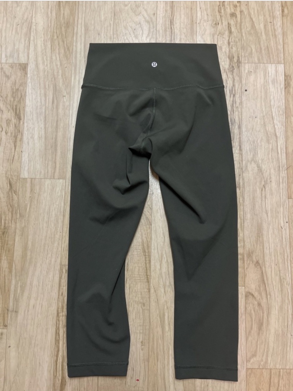 Lululemon Wunder Under Hi-Rise 7/8 Tight “Full-On Luxtreme 21.5” Dark Olive Sz 6
